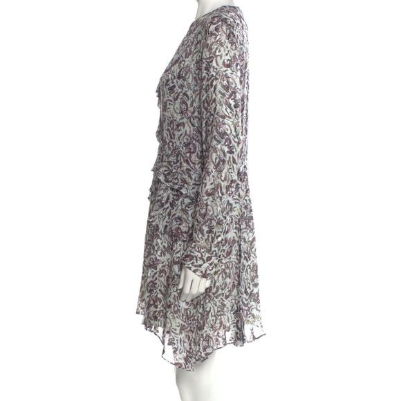 IRO Ruffle Dress- good condition- Size FR 40 - Picture 3 of 7